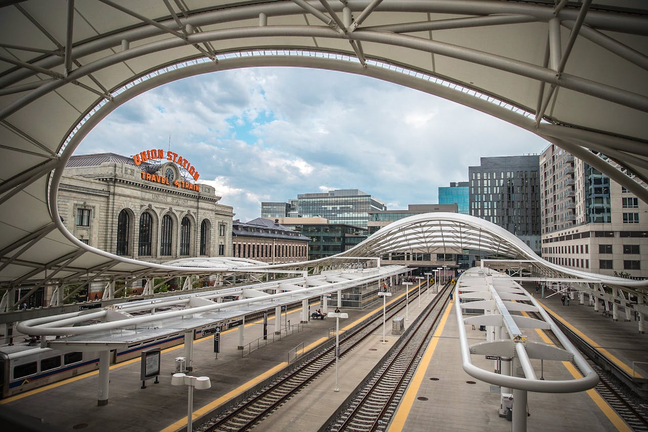 Train Tracks In Denver